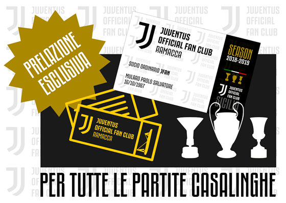 Prelazione biglietti per tutte le partite casalinghe