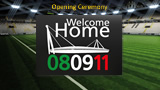 Inaugurazione dello stadio